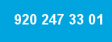 920 247 33 01